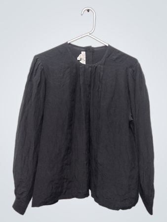 Laura & Jayne Collection Black Silk Blouse