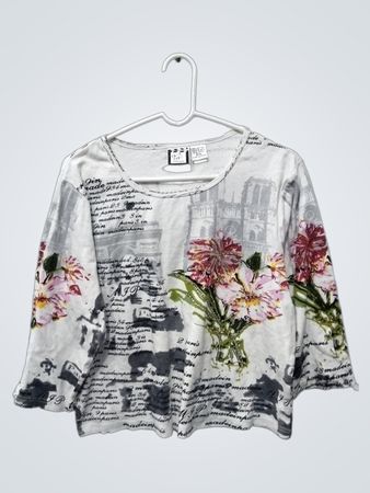 Take Two Clothing Co. Paris Grafikdruck-T-Shirt