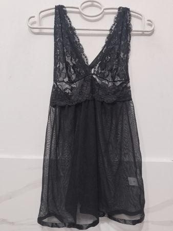 Black Lace Babydoll