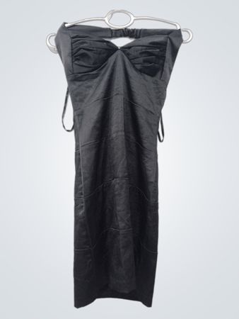 Alyn Paige New York schwarzes Neckholderkleid