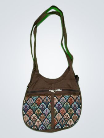 Handbags By Jean Embroidered Shoulder Bag