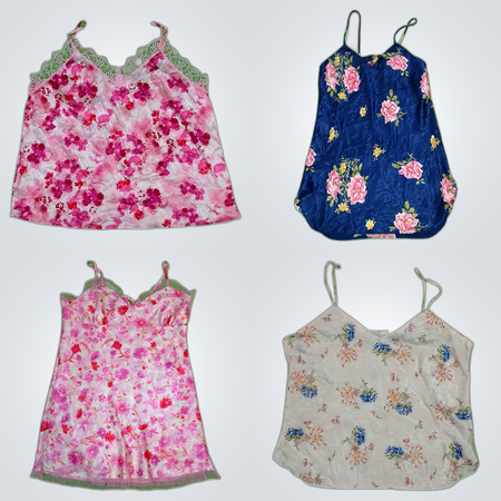 Y2K Mystic Aura Cami Tops