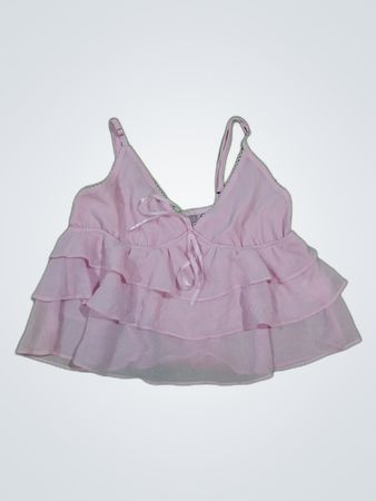 Y2K Lace Cami Tops
