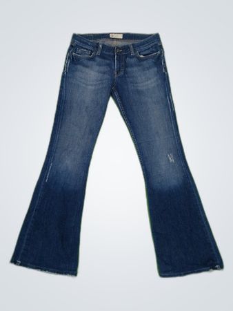 Y2K Aura Flow Denim Flared Jeans