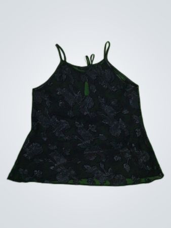 Black Floral Camisole