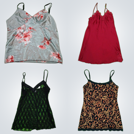 Camisoles with Lace Trim