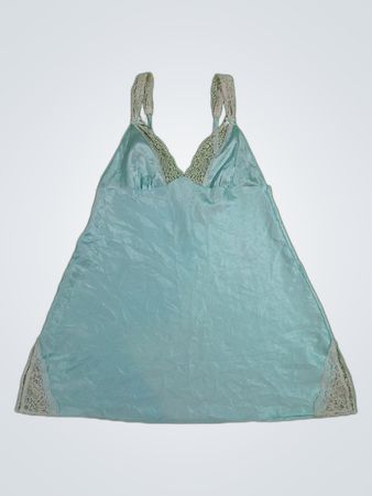Victoria's Secret Light Blue Lace Slip Dress