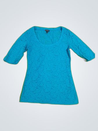 Express Sheer Lace Blouse