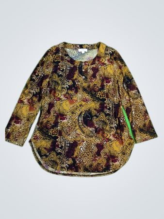 Jones Studio Printed Blouse