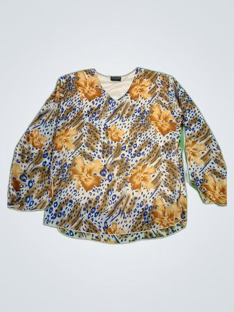 BKY Fashion Printed Blouse