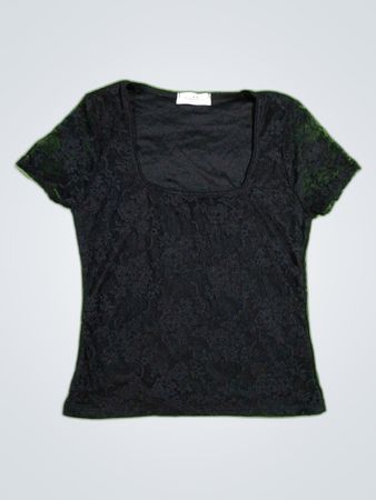 Rebellious Dreamer Black Lace Blouse