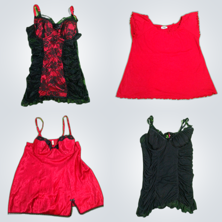 Y2K Romantic Core Camis