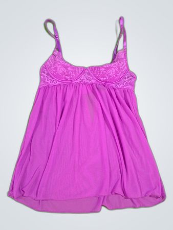 House of Desire Purple Lace Camisole