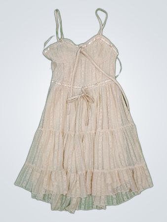 Boux Avenue Cream Lace Dress