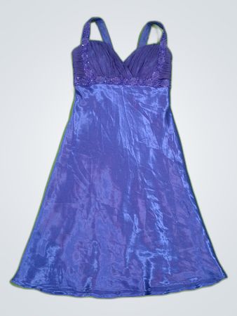 Guess Purple Satin Party Dress