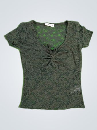 Wild Love Sheer Lace Blouse