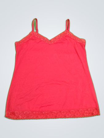 Guess Red Lace Trim Camisole