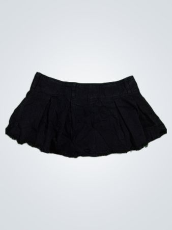 Black Pleated Skirt