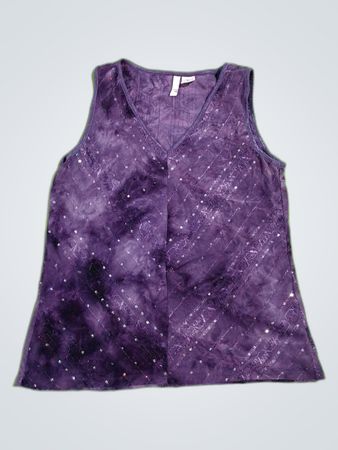 Scotch + Soda Purple Sequined Tank Top