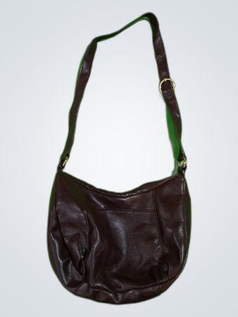 Brown Leather Shoulder Bag