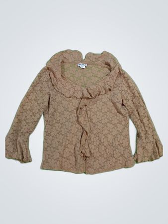 Nicolola Ruffled Lace Blouse