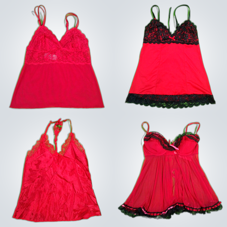 Y2K Lace Spell Cami Tops