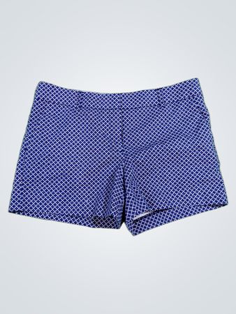 Cynthia Rowley Blue Patterned Shorts