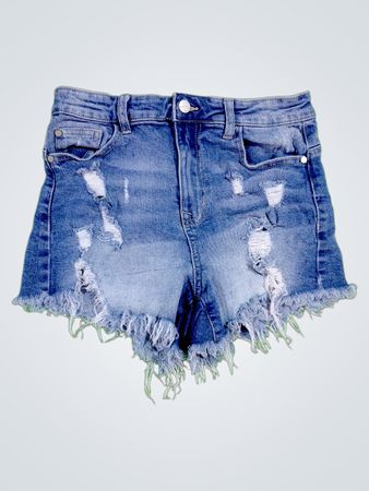 Kendall + Kylie Distressed Denim Shorts