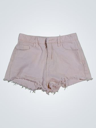 White Denim Shorts