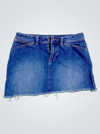 Old Navy Blue Jean Skirt