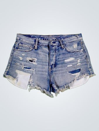 American Eagle Distressed Denim Shorts