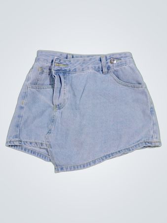 Light Blue Denim Shorts