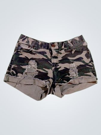 R.F Premium Jeans Camouflage Shorts