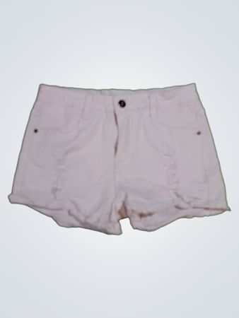 White Denim Shorts