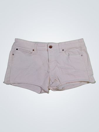 White Denim Shorts