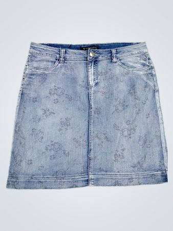 Baggiani Denim Skirt