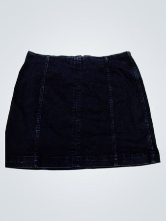 wild fable Black Denim Skirt