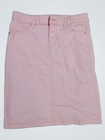 Cookies Pink Denim Mini Skirt