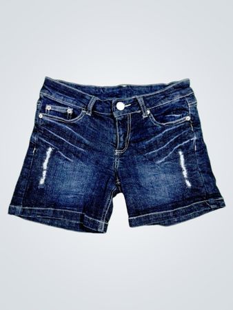 Blue Denim Shorts