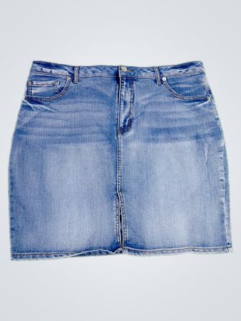 Faded Glory Denim Skirt