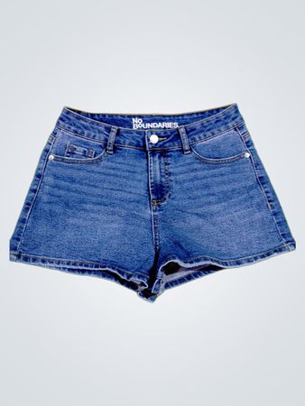 No Boundaries Blue Denim Shorts