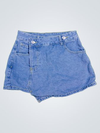 Blue Denim Shorts