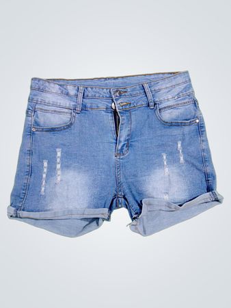 Blue Denim Shorts