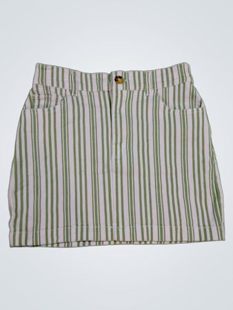 Forever 21 Striped Mini Skirt