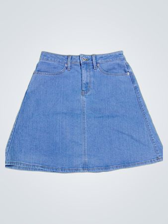 Blue Denim Skirt