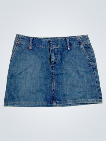 Express Denim Skirt