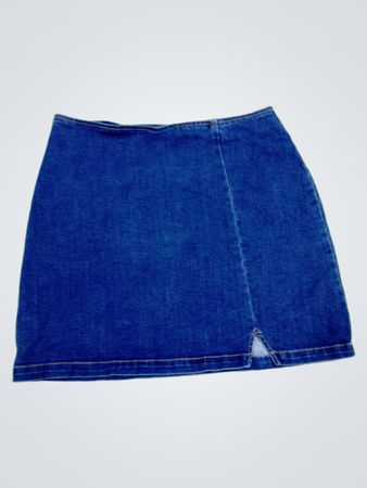 Blue Denim Skirt