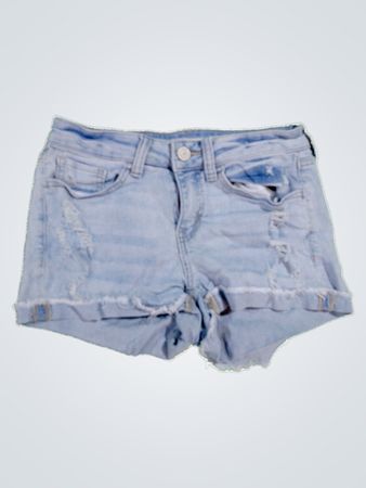 Unbranded Distressed Low-Rise Denim Shorts
