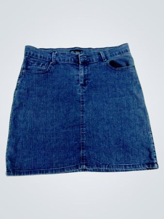 New York & Company Denim Skirt
