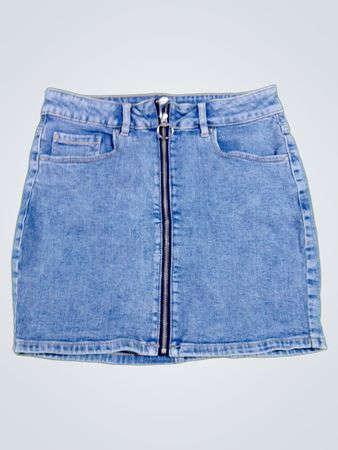 Garage Denim Skirt